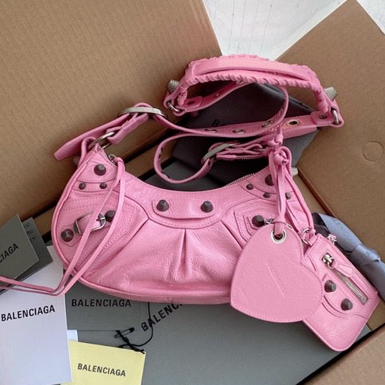 Balenciaga Le Cagole Xs Skuldertaske Pink B67130