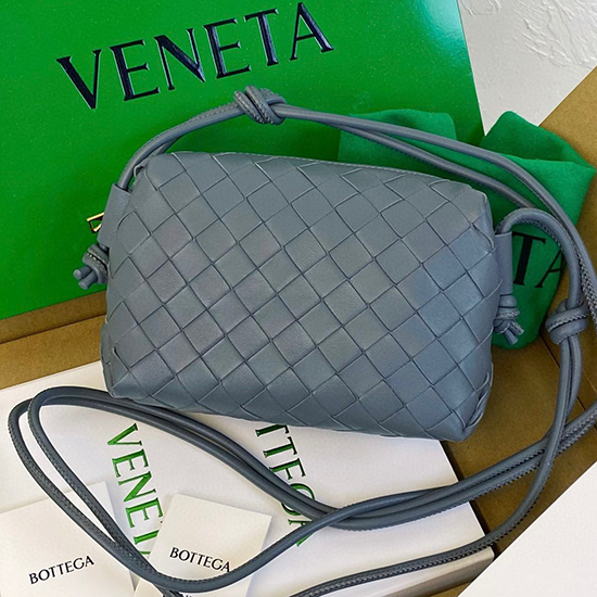 Bottega Veneta Loop Mini Skuldertaske I Læder B6666836