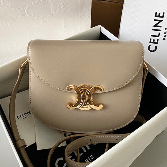 Celine Teen Besace Triomphe Beige C35022