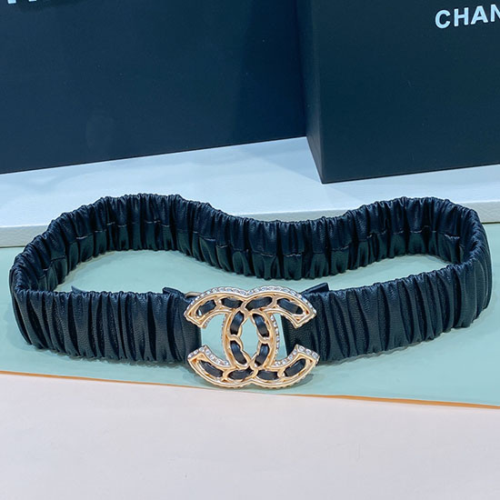 Chanel 30mm Læderbælte Cb04179