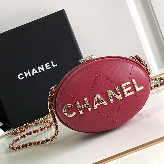 Chanel Clutch Med Kæde Pink Ap3252