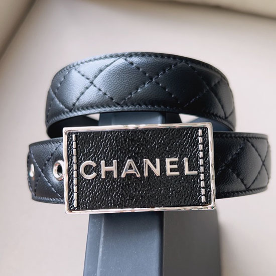 Chanel Læder Bælte Sy1108