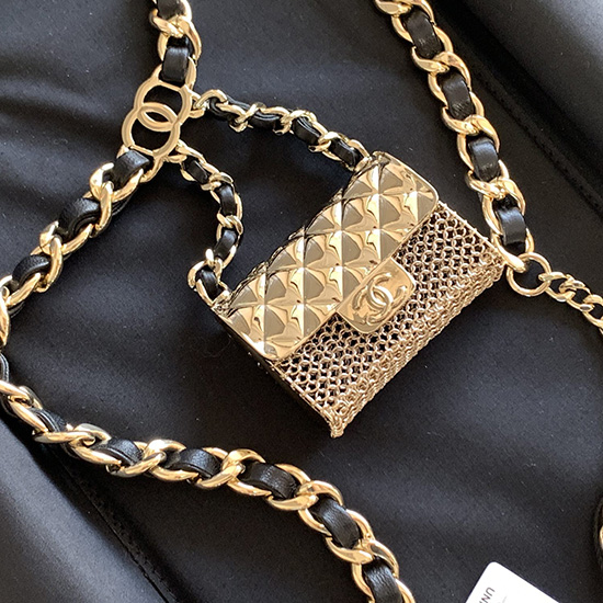 Chanel Metal Taljetasker Guld Ab6135