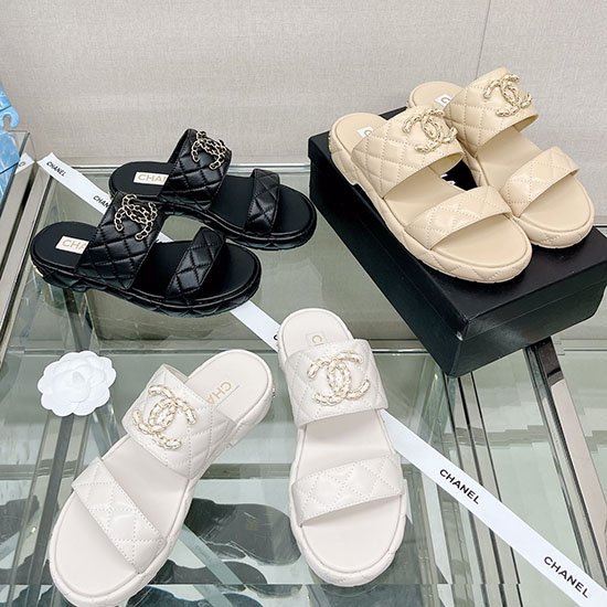 Chanel Platform Sandaler Snc061102