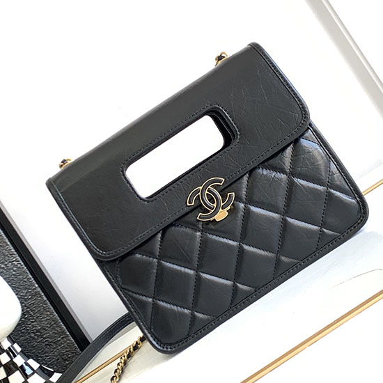 Chanel-lagret Kalveskind Mini Flap Taske As4025