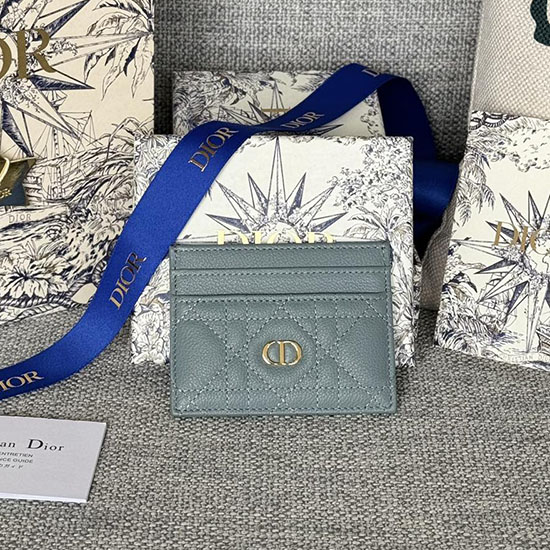 Dior Caro Freesia Kortholder Stengrå S5130