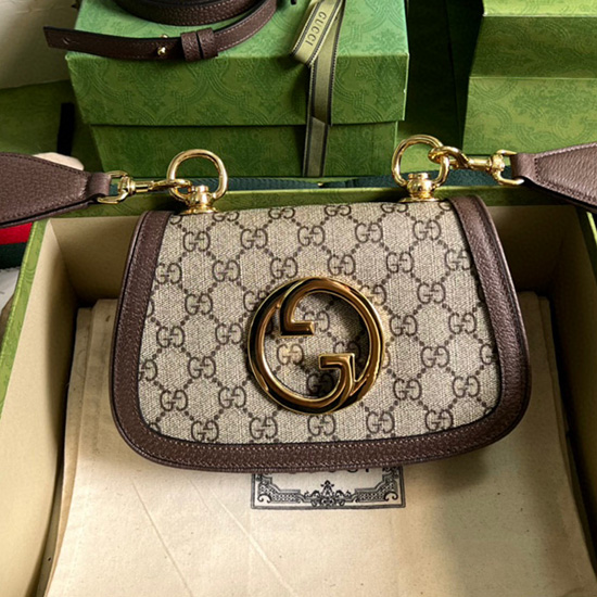 Gucci Blondie Gg Supreme Skuldertaske 698643