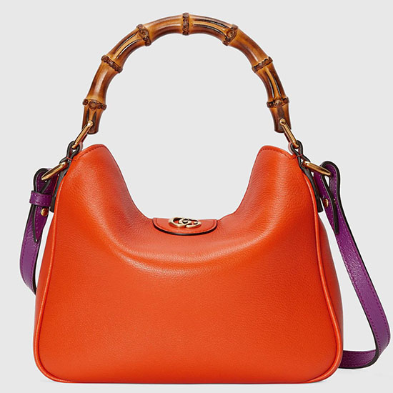 Gucci Diana Lille Skuldertaske Orange 746251