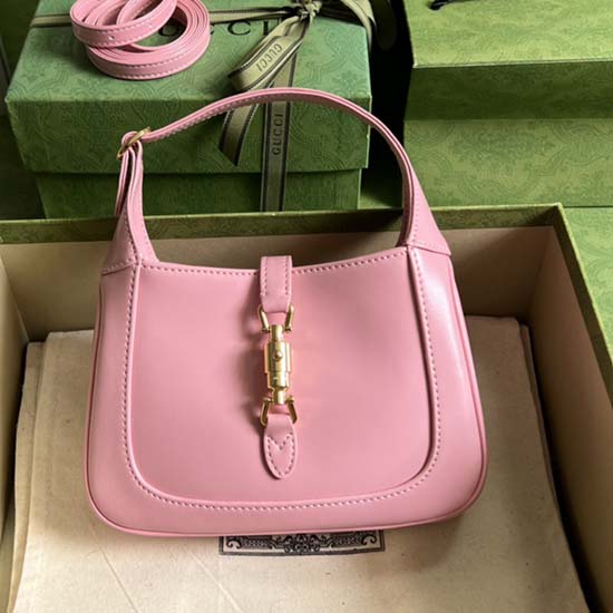 Gucci Jackie 1961 Mini Skuldertaske Pink 637091