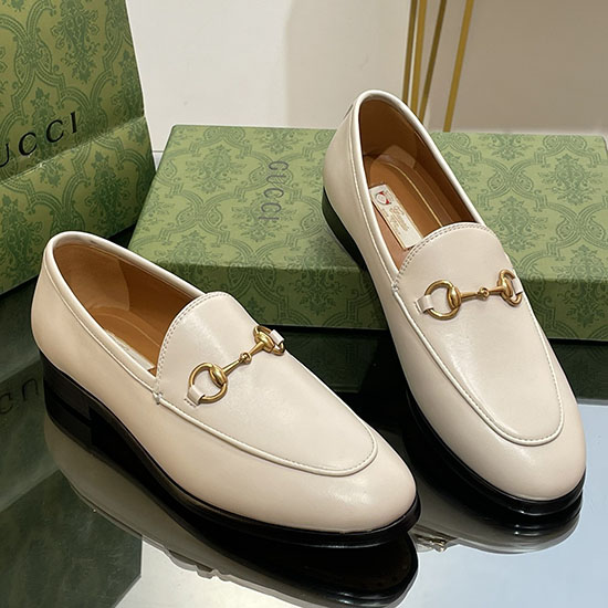 Gucci Jordaan Læder Loafer Sng101802