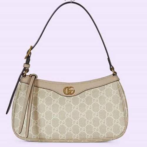 Gucci Ophidia Gg Lille Håndtaske Hvid 735145