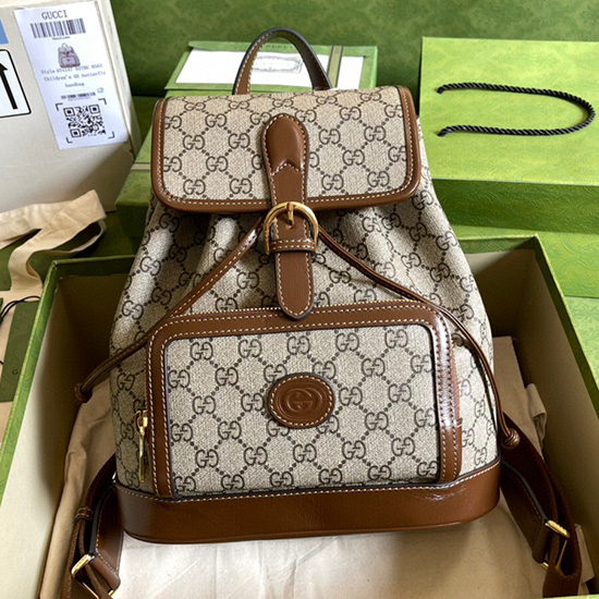 Gucci Rygsæk Med Sammenlåsende G 674147