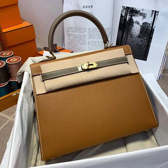 Hermes Epsom Læder Kelly Taske Hk25282