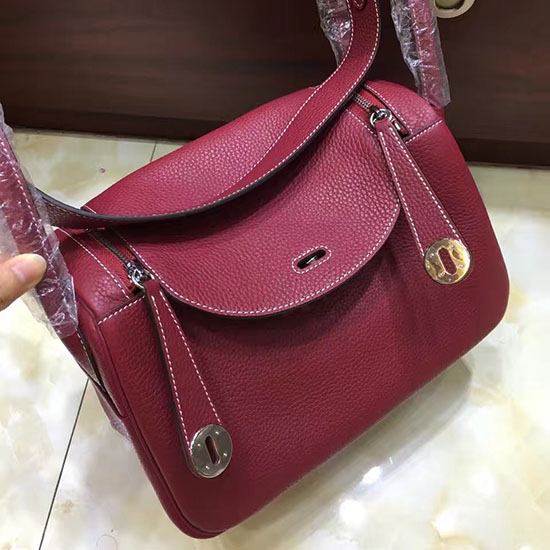 Hermes Lindy 26 Taske Fuchsia Togo Kalveskind Hld2630