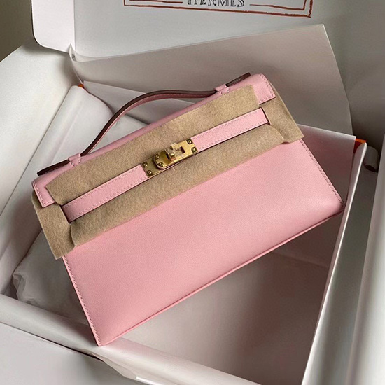 Hermes Swift Kelly Pochette Pink Hk2210