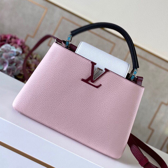 Louis Vuitton Capucines Bb Pink M53963