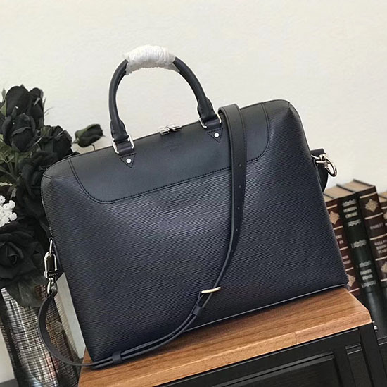 Louis Vuitton Epi Læder Porte-dokumenter Jour Noir M50163