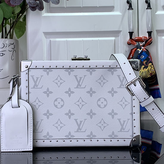 Louis Vuitton Koblingsboks Hvid M11049