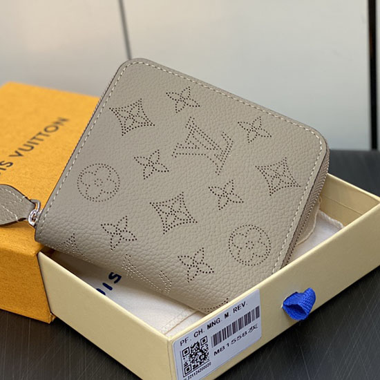 Louis Vuitton Lynlås Kompakt Pung Grå M81558