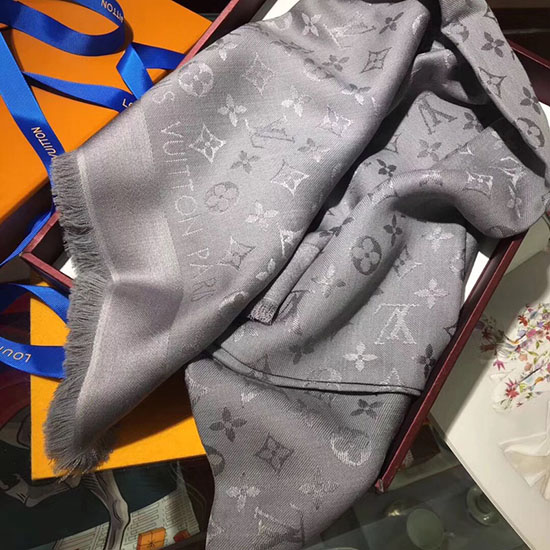 Louis Vuitton Monogram Denim Sjal Ls0808013