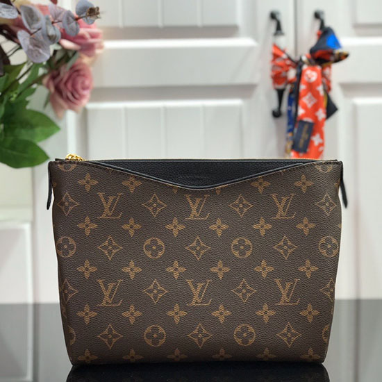 Louis Vuitton Monogram Lærred Pallas Skønhedsetui Sort M64123