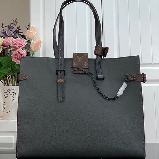 Louis Vuitton Taiga Læder Onthego Sort M30725