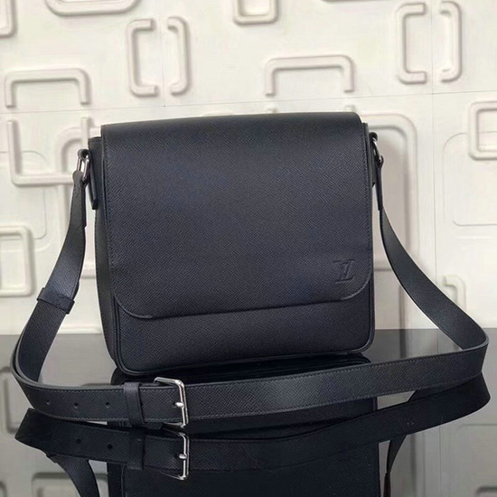 Louis Vuitton Taiga Læder Romersk Pm Ardoise M30619