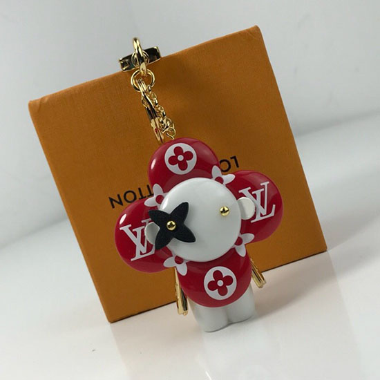 Louis Vuitton Taske Charm Og Nøgleholder Rød M67358