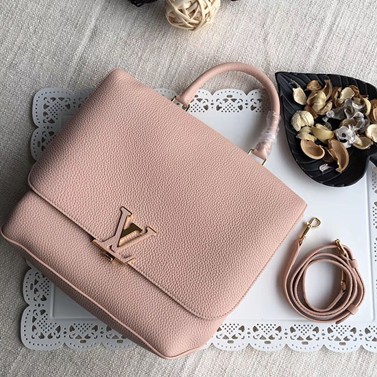 Louis Vuitton Taurillon Læder Volta Pink M50255