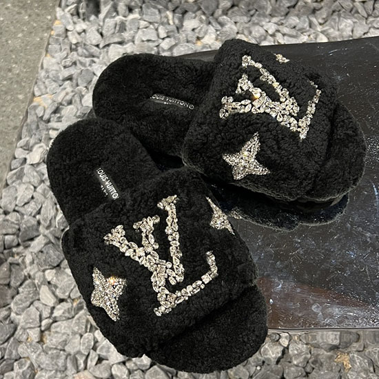 Louis Vuitton Uld Slides Sjl091303