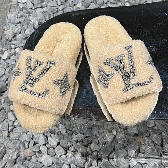 Louis Vuitton Uld Slides Sjl091305