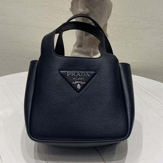 Prada Læder Håndtaske Sort 1ba349