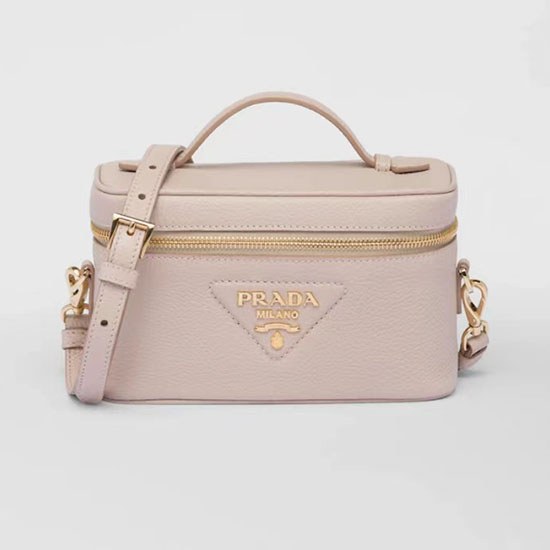 Prada Læder Mini-taske Pink 1bh202