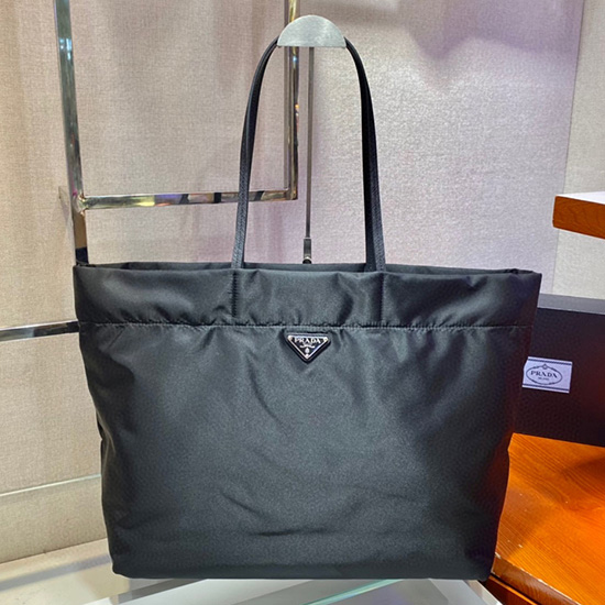 Prada Re-nylon Og Saffiano Mulepose 1bg107 I Læder