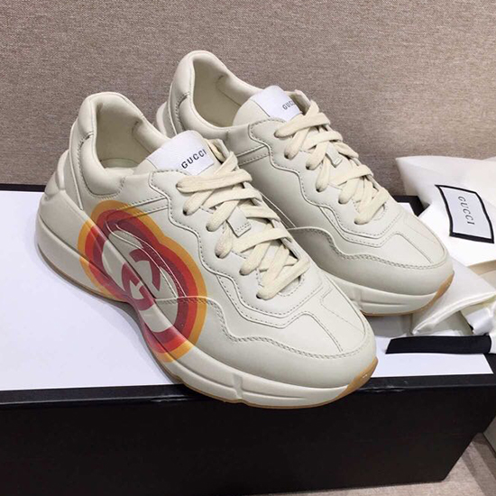 Rhyton Gucci Læder Sneaker Gs14081