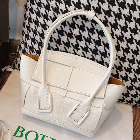 Bottega Veneta Mini Arco 29 Tasche Weiß Gp1007