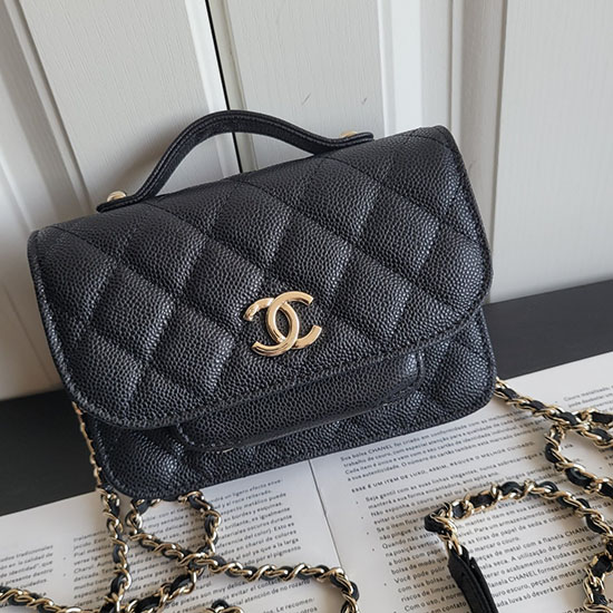 Chanel Caviar Business Affinity Clutch Ap04103