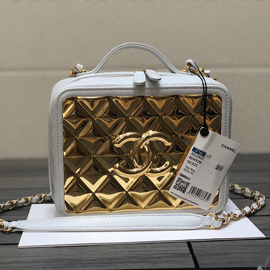 Chanel Kosmetikkoffer Weiß AS2900