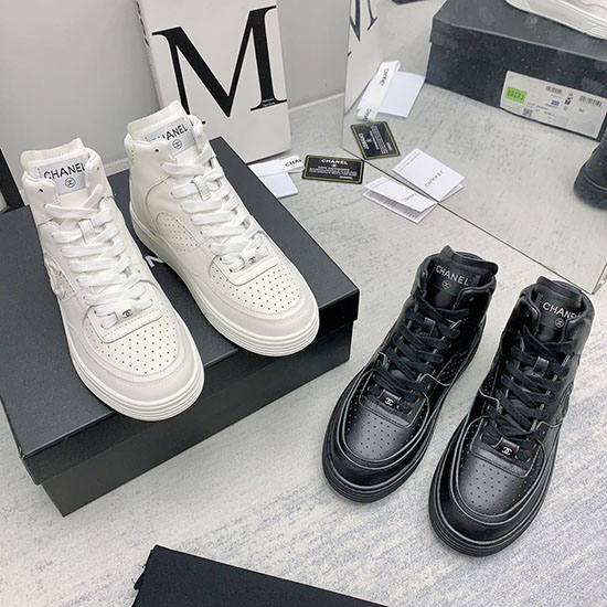 Chanel-Ledersneaker Sdc080906