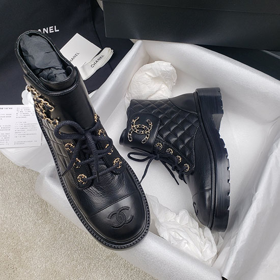 Chanel Lederstiefel Snc090816