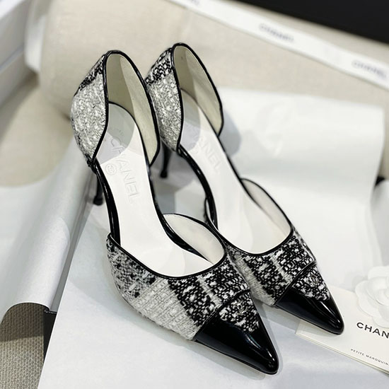 Chanel-Tweed-Pumps Snc073001