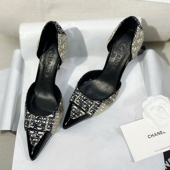 Chanel-Tweed-Pumps Snc073002