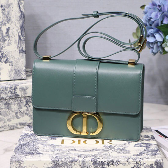 Dior 30 Montaigne Kalbsledertasche Sturmblau M9203