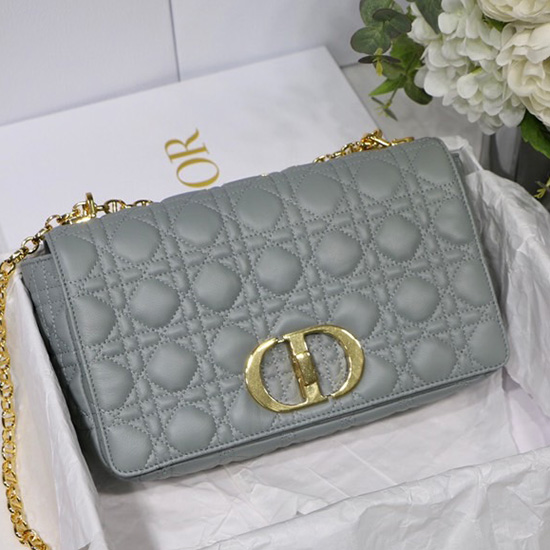 Dior Caro Tasche Grau Dm8016