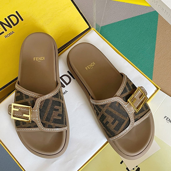 Fendi Feel Stoff-Slipper Fs03172