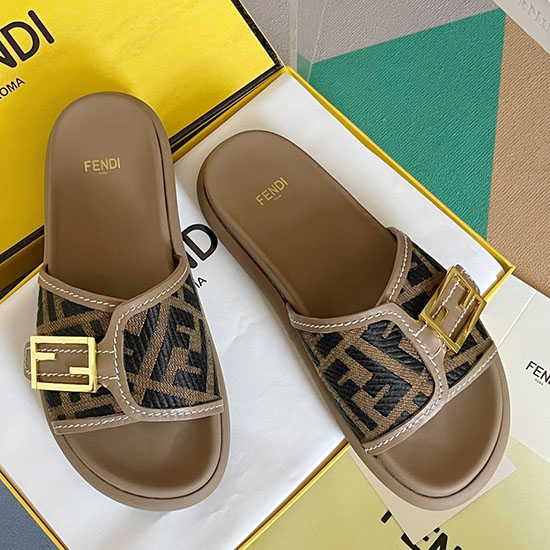 Fendi Feel Stoff-Slipper Fs03174