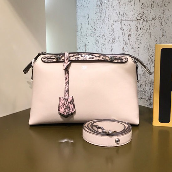 Fendi übrigens Reguläre Boston-Tasche Rosa F871491