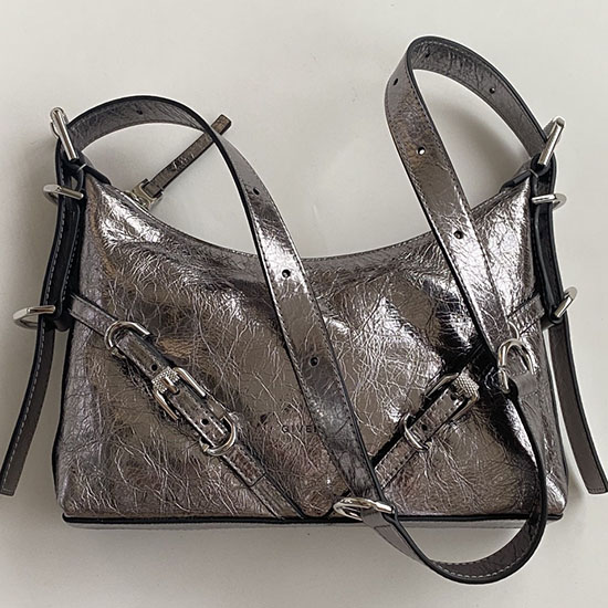 Givenchy Kleine Voyou-Tasche Silber BB51