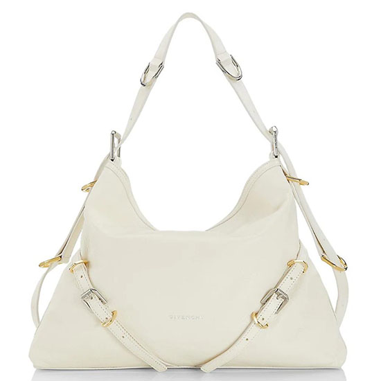 Givenchy Mittlere Voyou-Tasche Weiß BB50