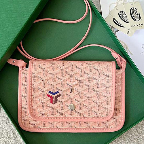 Goyard Plumet Umhängetasche Rosa G6020